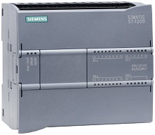 PLC CPU S7-1214C (14ED/10SD RELE/2EA) FW4 ALIM 24VCC ED 24VCC, SAL RELE PROFINET INTEGRADO