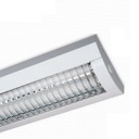 (DISCONT) PLAFON LED 2X 20W 4000K G13 BLANCO C/DIFUSOR ACRILICO LUZ FRIA