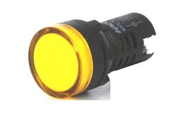 OJO DE BUEY C/LED 110VCC AMARILLO   KPL-AM