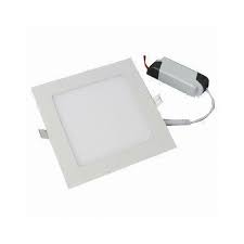 (OUTLET) (DISCONT) EMBUTIDO LED 12W 3000K CUADRADO LUZ CALIDA (NO LO FABRICAN MAS)