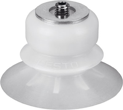 VENTOSA ESS-30-BS / TAMAÑO 30MM - FUELLE 1.5 / CONEX NEU M6 / SILICONA / FACIL INTERCAMBIO