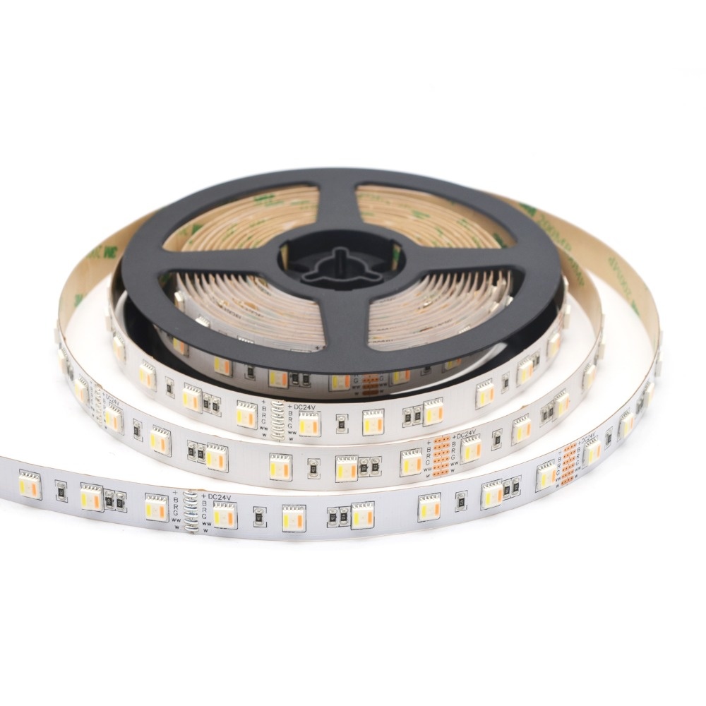 (DISCONT) TIRA FLEXIBLE  60 LEDS ROLLO X 5MTS RGB IP65   5050 SMD P/EXTERIOR WATER PROOF 12VDC 50000HS