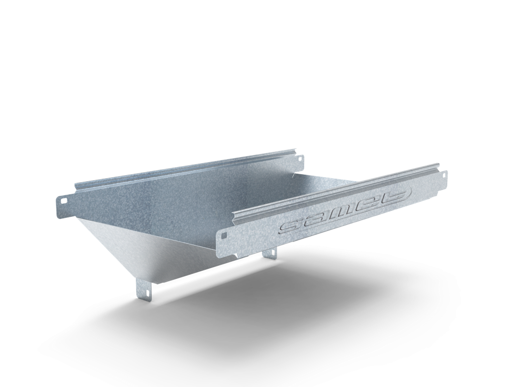 EMBUDO P/BAJADA PARALELA PERF  50 ALA 50mm #22 ZINGRIP   SMARTTRAY