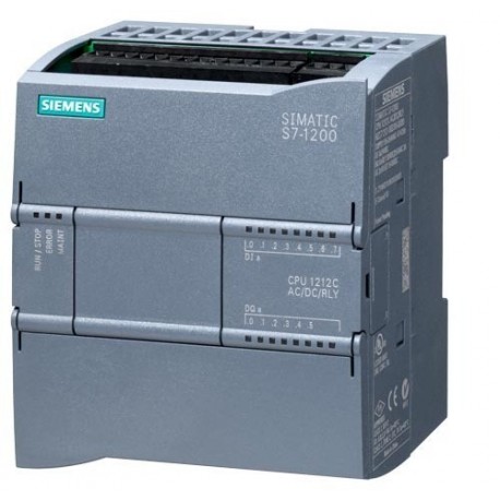 PLC CPU S7-1200 (8ED/6SD/2EA) FW4 ALIM 110-220VCA ED 24VCC, SAL RELE PROFINET INTEGRADO