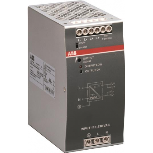 FUENTE DE ALIMENTACION SAL 24VCC 5A ENTR 90-132VCA, 180-264 V AC, 210-370VCC   CP-E 24/5