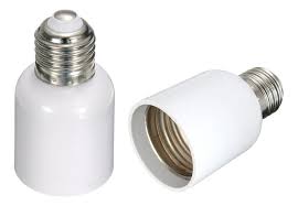 ADAPTADOR P/ LAMP. C/ ZOCALO E40 A E27 (Amplía el portalamparas P/lamp e40 en zoc e27)