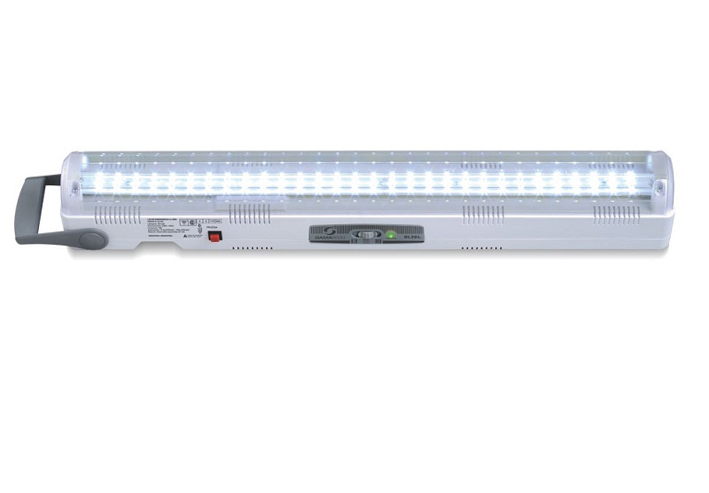 LUZ EMERGENCIA AUTONOMA 90 LEDS 15/5HS NO PERMANENTE (SELECCION DE 60 O 90 LEDS) BAT LITIO ION 3X 3.7V 2AH