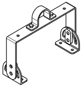 KIT SOPORTE BASCULANTE P/CAÑO DE 2" P/PROYECTOR EPRL/EXPRL