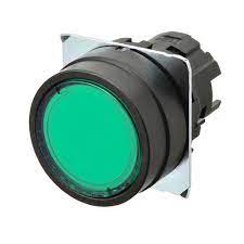 PULSADOR LUMINOSO RAS VERDE   A22NZBNMTGA