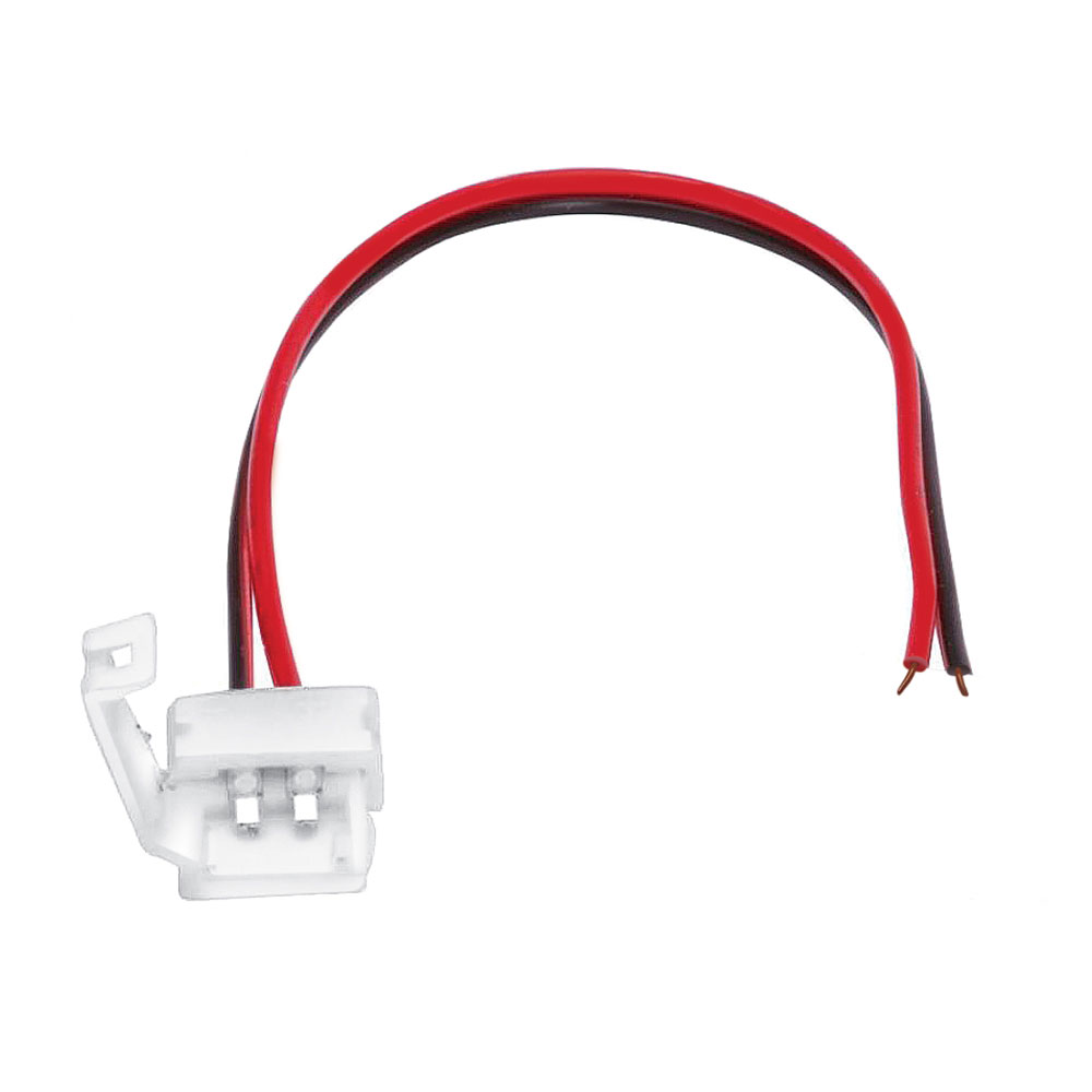 CONECTOR SIMPLE CON CABLE P/TIRA 5050 MONOCROMATICA