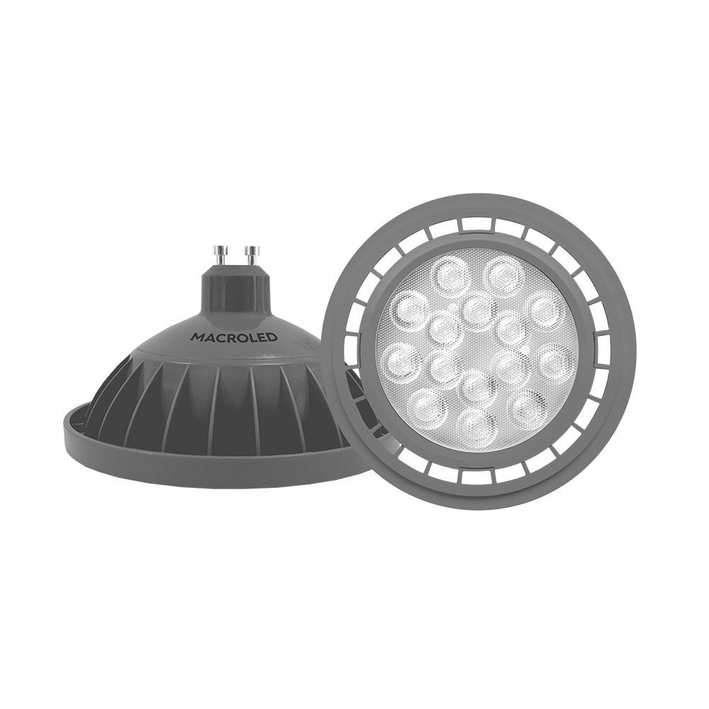 LAMP LED AR111 GU10 11W 220V LUZ FRIA 6000K 950LM 30000HS NO DIMERIZABLE LUZ DIA