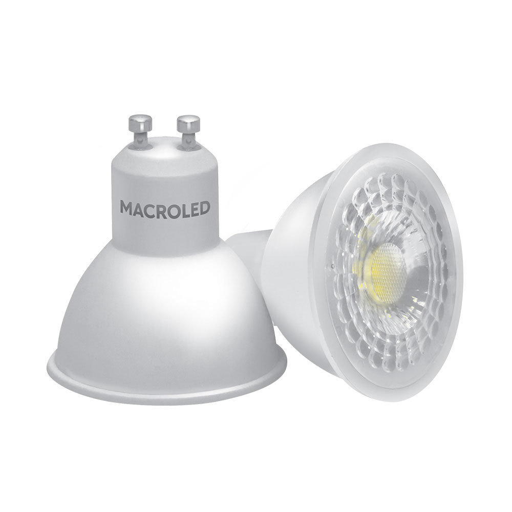 LAMP DICRO LED 7W GU10 3000K LUZ CALIDA 585LM 25000HS