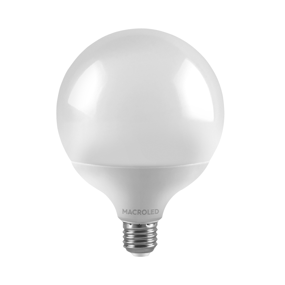 LAMP GLOBO LED 18W LUZ CALIDA 3000K LUZ CALIDA 2000LM 25000HS