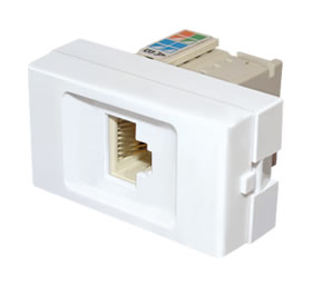 MOD TOMA RJ45 CAT5 BLANCO PLATINUM