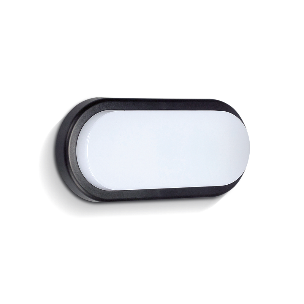 (CONSULTAR) TORTUGA LED OVAL 12W 4000K LUZ NEUTRA 230x105mm BLANCO