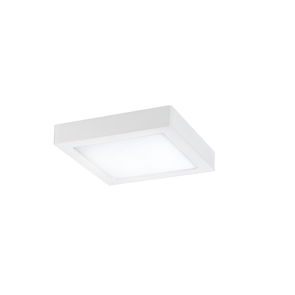 PLAFON LED TECHO CUADRADO FLAT 225X225mm 18W 4000K 1600lm BLANCO.