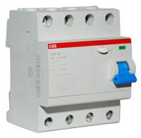 INT DIFERENCIAL 4X   40A 100MA   FH204 AC-40/0,1