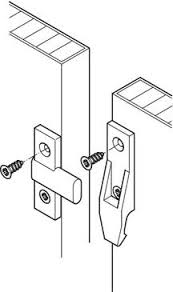 ACCESORIO PARA PANEL FIJACION 60x60cm / 30x120cm ALUMINIO