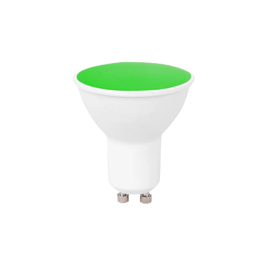 LAMP DICRO LED 7W VERDE GU10