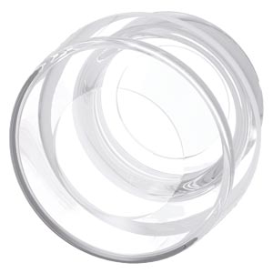 CAPUCHON SILICONA TRANSPARENTE P/HONGO PULSAR-TIRAR 40mm PLASTICO O METALICO (*EP)