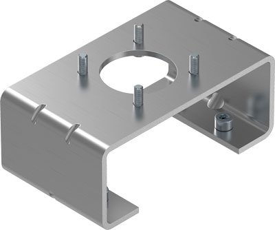 PUENTE DE MONTAJE DARQ-K-P-A1-F05-20-R1 / CONJUNTO DE PIEZA P/MONTAJE DE POSICIONADOR / TAMAÑO 30X80 X 20MM ALT