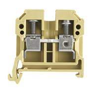 BORNE DE PASO SAK  6MM EN PA BEIGE 800V / 41A IEC/VDE SECCION 0.5-6mm2 DIMENSIONES 8x42x47.5mm