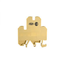 BORNE DE PASO SAK DK4Q DOBLE BEIGE 500V / 2x32A IEC/VDE SECCION 1.5-4mm2 DIMENSIONES 6x54.5x61mm          C059006.010A