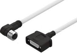 (REVISAR PRECIO) CABLE ENCODER NEBM-M12W8-E-5-N-R3G8 / CONEX. IZQ. ZOC. ACODADO M12 8 PINES - DER. 8 PINES RJ45 / LONG. CAB 5MT