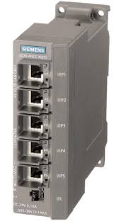 SCALANCE X005, IE ENTRY LEVEL SWITCH INDUSTRIAL ETHERNET UNMANAGED 5 X 10/100MBIT/S RJ45 PORTS, LED DIAGNOSTICO, IP30, ALIMENTACION DC 24 V, COLLAR DE RETENCION CONFORME A PROFINET