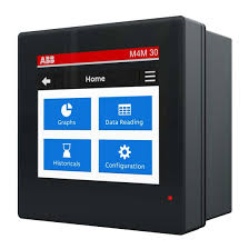 ANALIZADOR DE RED M4M 30 ETHERNET 96X96 4 CUADRANTES + THD DISPLAY LCD 2DO PROGR COMUNIC MODBUS TCP/IP RJ45