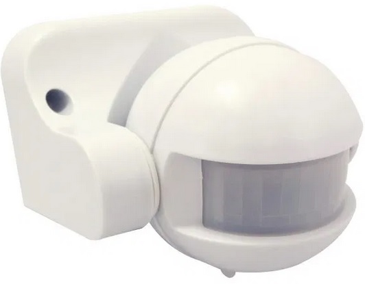 DETECTOR DE MOVIMIENTO P/EXTERIOR SENSOR  INF 180° 120-277V IP44 ESFERA