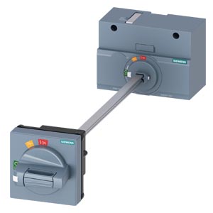 ACCIONAMIENTO ROTATIVO P/ PUERTA  ESTANDAR  GRIS P/ 3VA2  100/160/250A (*EP)