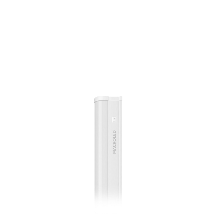 (H.A.S.) LISTON LED T5 PVC INTERCONECTABLE CON INTERRUPTOR - AC175-265V - FP0.95 - IP20 - 30cm 5W - FRIO