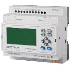 EXM-8AC-R-HMI (6ED/2SR/LCD/EXP) 110-240VCA