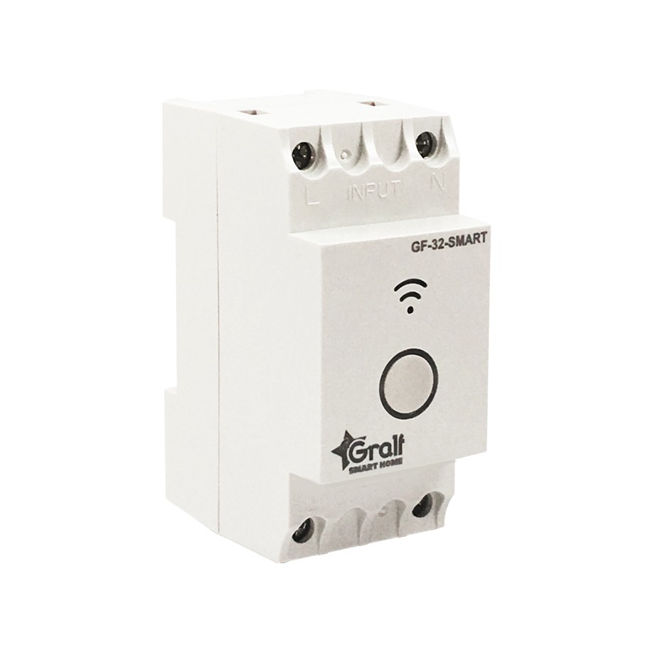 INTERRUPTOR INTELIGENTE WIFI P/RIEL DIN