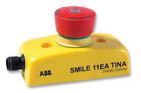 PARADA DE EMERG.  SETA  NC, 32MM, GIRAR P/ SOLTAR, CONEX. M12 - 5P, IP65, ROJO, SMILE TINA