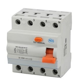 INT DIFERENCIAL 4X  40A 30MA   TMD-10KA-30 40A 4P