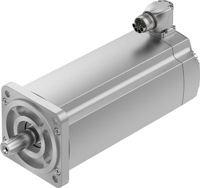 SERVOMOTOR EMMT-AS-100-L-HS-RS / SINCRONO AC / BRIDA MOTOR 100MM / TAMAÑO LARGO / EJE LISO / CONEX ELEC CODO ARIENTABLE / ENCODER ABS - SIMPLE