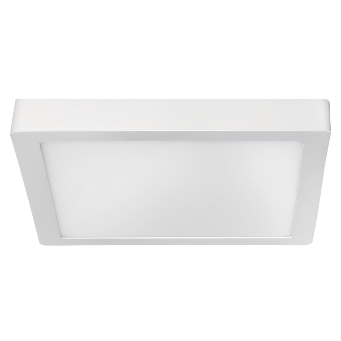 PLAFON LED 24W CUADRADO BLANCO LUZ CALIDA 300X300MM