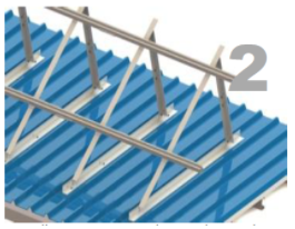 ESTRUCTURA P/PANELES SOLARES AJUSTABLE TRIANGULO 15-30GRADOS EN ALUMINIO