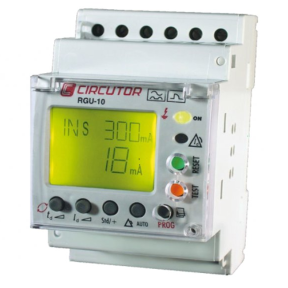 RELE AUXILIAR 0.01-3A RETARDO 0.1 - 10 SEG RGU-10B RGU10B