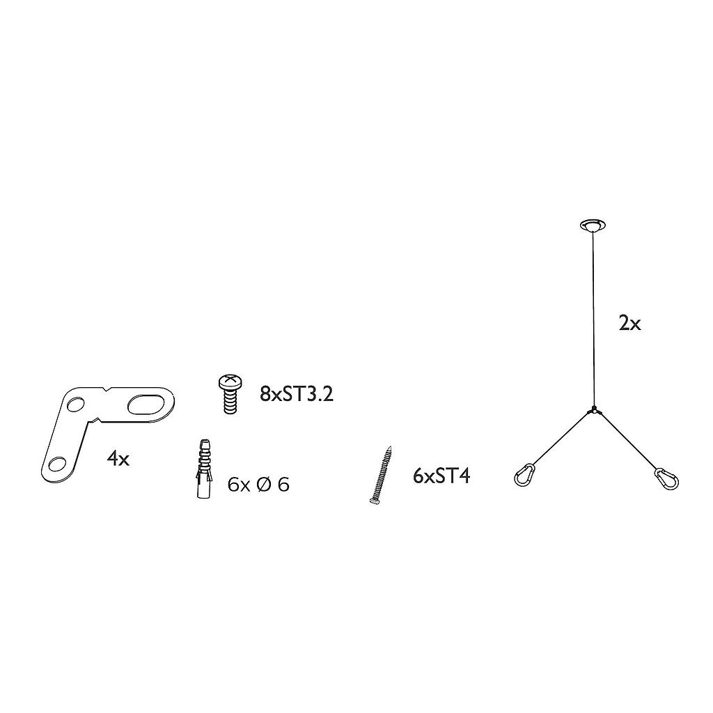 ACCESORIO PANEL ESSENTIAL P/SUSPENDER RC048Z SME-2