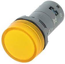 OJO DE BUEY PILOTO C/LED AMARILLA 110VCA 50000HS LINEA COMPACTA   CL2-513Y