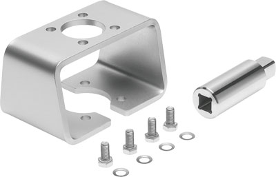 (REVISAR PRECIO) CONJUNTO DE MONTAJE DARQ-K-F04S11-F03S9-R1 / MAT. AC. INOX. / PARA ACTUADOR Y VALVULAS DE PROCESO