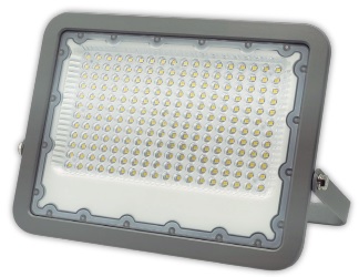 PROY EXT ALUMINIO LED 150W LUZ DIA FRIA 15000LM PROFESIONAL CON LUPA