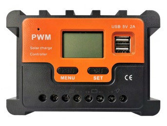 REGULADOR DE CARGA PWM 12/24V 20A