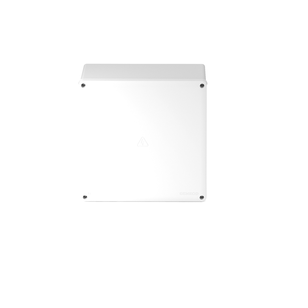 CAJA DE PASO ESTANCA PLASTICO 310X 310X 135MM BLANCA C/TAPA OPACA  IP65  BLANCA   (EX 06313113B)