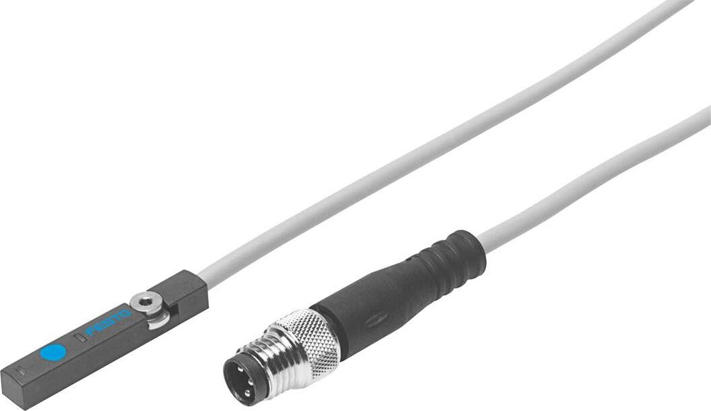 SENSOR SIES-8M-PS-24V-K-0,3-M8D / RANURA T / PNP NA / CONECT. M8 3P - LONG. CABLE 30CM / 10-30VDC