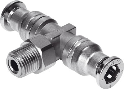 RACOR CRQST-1/4-10 / FORMA T / CONEX NEU R1/4 - RACOR 10MM / ACERO INOX