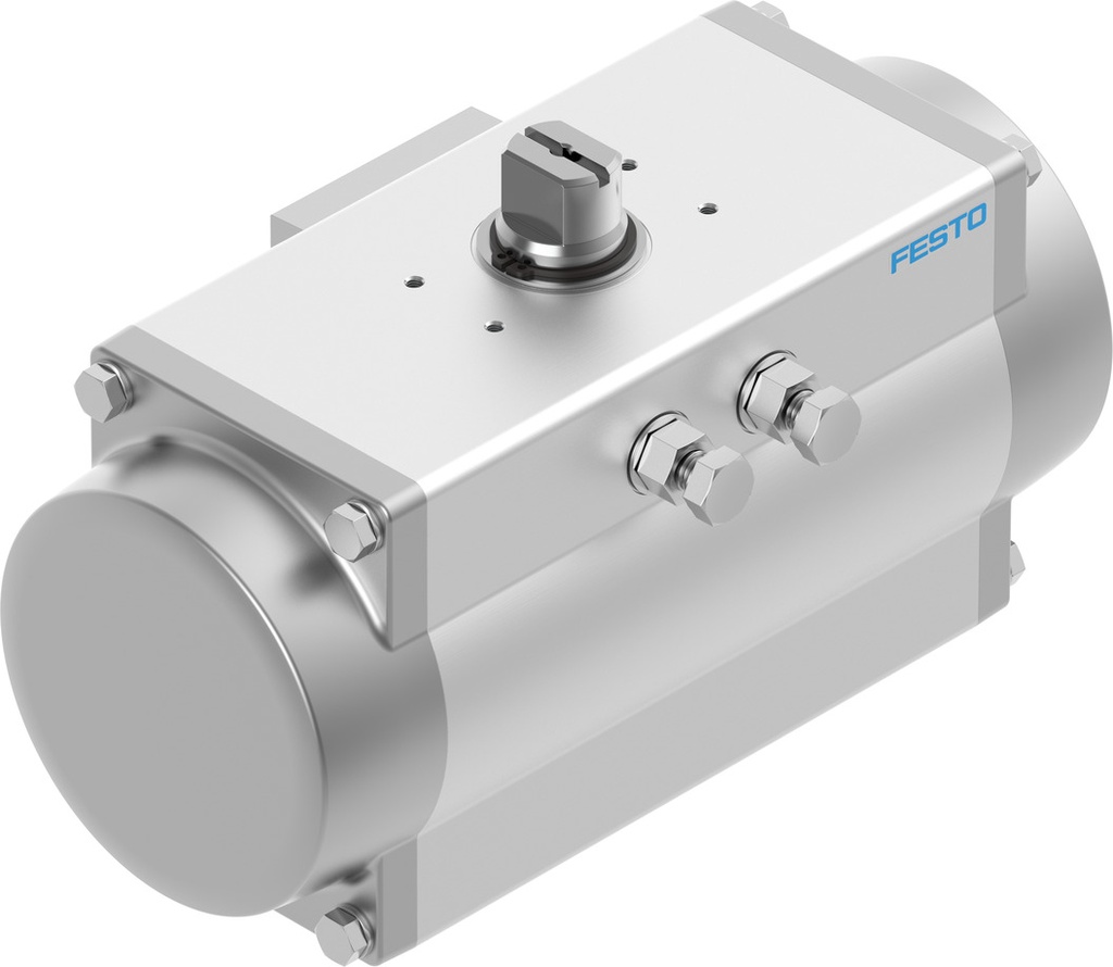 ACTUADOR GIRATORIO DFPD-240-RP-90-RS60-F0710 / SIMPLE EFEC. - GIRO 90º - CIERRE A LA DERECHA / BRIDA F07-10 / PRESION FUNC 2-8 BAR / CONEX NEU G1/4